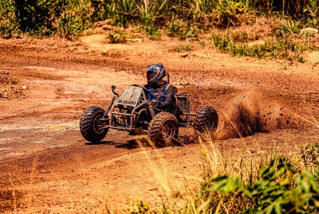 BLAKARO C1 in off-road action